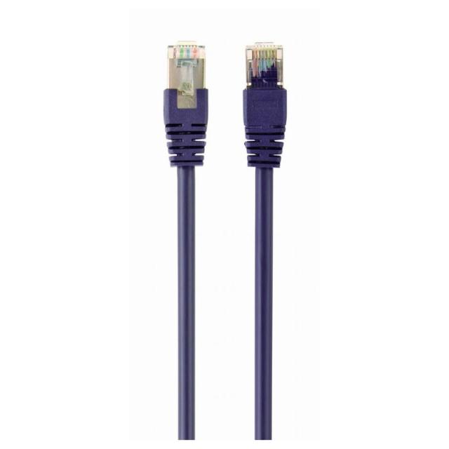 Gembird - PP6A-LSZHCU-V-0.5M cable de red Violeta 0,5 m Cat6a S/FTP (S-STP)