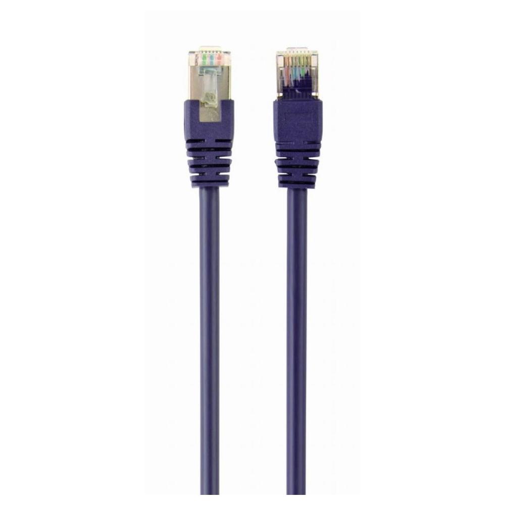 Gembird - PP6A-LSZHCU-V-0.5M cable de red Violeta 0,5 m Cat6a S/FTP (S-STP)