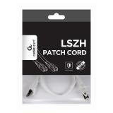 Gembird - PP6A-LSZHCU-W-0.5M cable de red Blanco 0,5 m Cat6a S/FTP (S-STP)