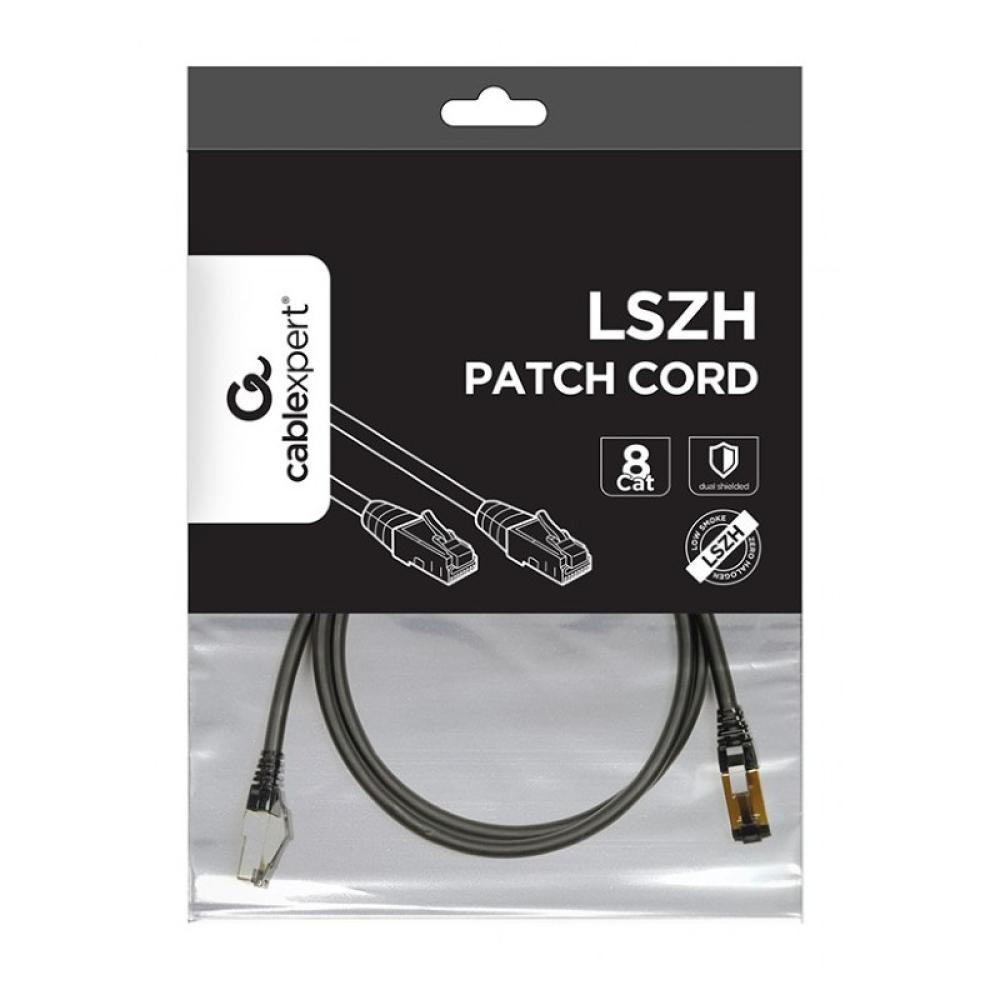 Gembird - PP8-LSZHCU-BK-1M cable de red Negro Cat8 S/FTP (S-STP)