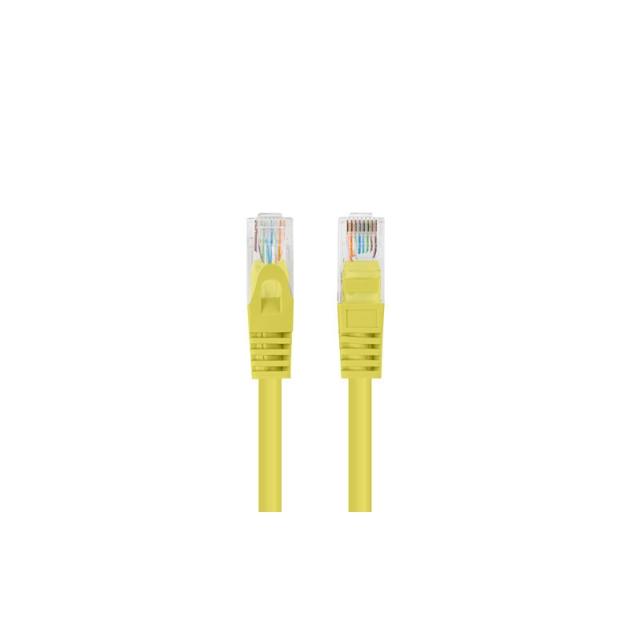 Lanberg - PCU6-10CC-0750-Y cable de red Amarillo 7,5 m Cat6 U/UTP (UTP)