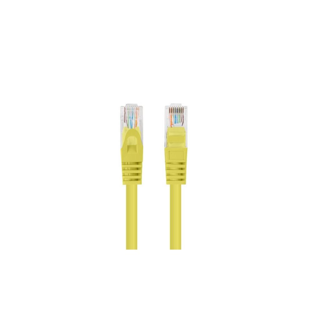 Lanberg - PCU6-10CC-0750-Y cable de red Amarillo 7,5 m Cat6 U/UTP (UTP)