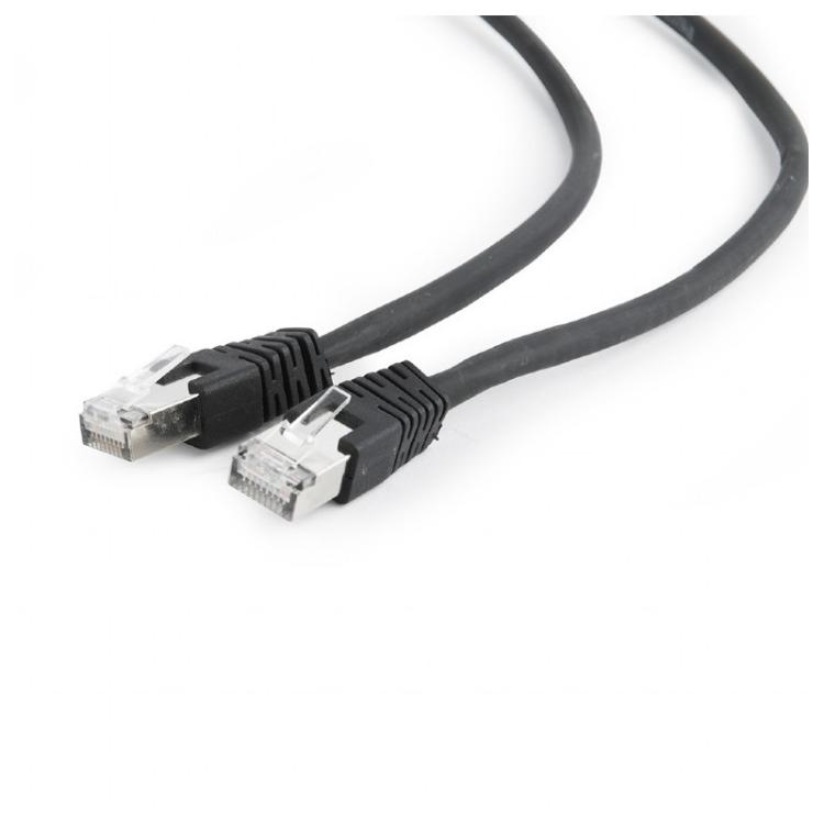 Gembird - PP6A-LSZHCU-BK-2M cable de red Negro Cat6a S/FTP (S-STP)