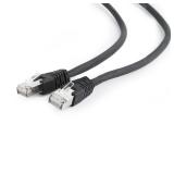 Gembird - PP6A-LSZHCU-BK-2M cable de red Negro Cat6a S/FTP (S-STP)