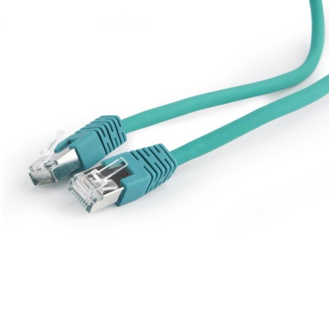 Gembird - PP6A-LSZHCU-G-1M cable de red Verde Cat6a S/FTP (S-STP)