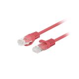Lanberg - PCU6-10CC-0750-R cable de red Rojo 7,5 m Cat6 U/UTP (UTP)