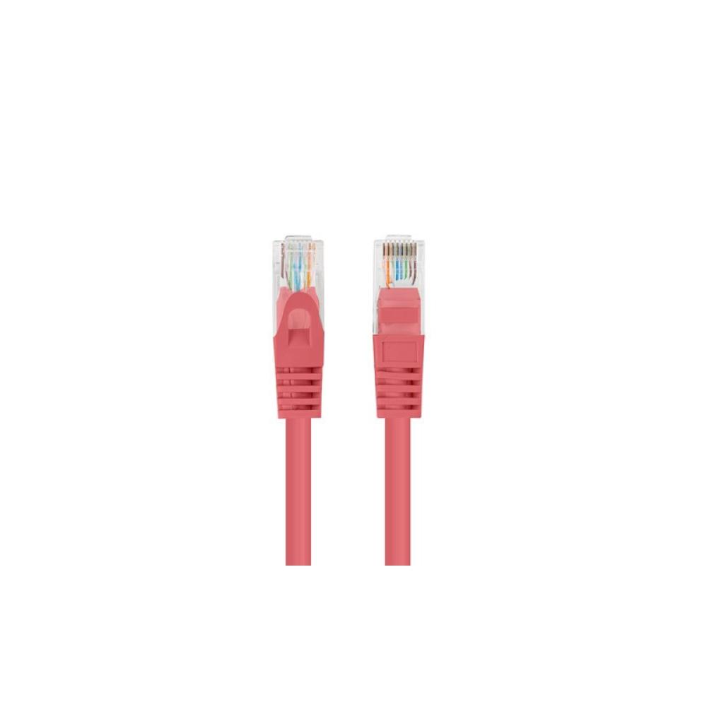 Lanberg - PCU6-10CC-0750-R cable de red Rojo 7,5 m Cat6 U/UTP (UTP)