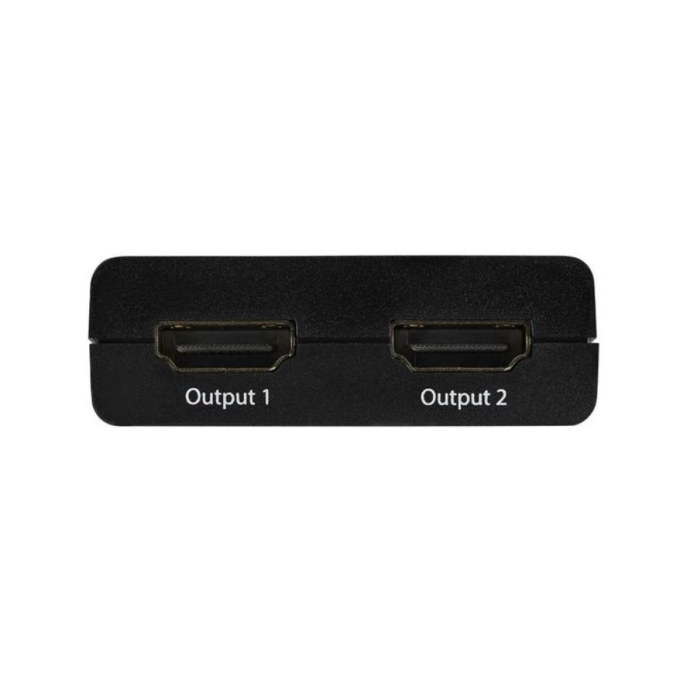 StarTech.com - Multiplicador de Vídeo HDMI de 2 Puertos - Splitter HDMI 4k 30Hz de 2x1 Alimentado por USB