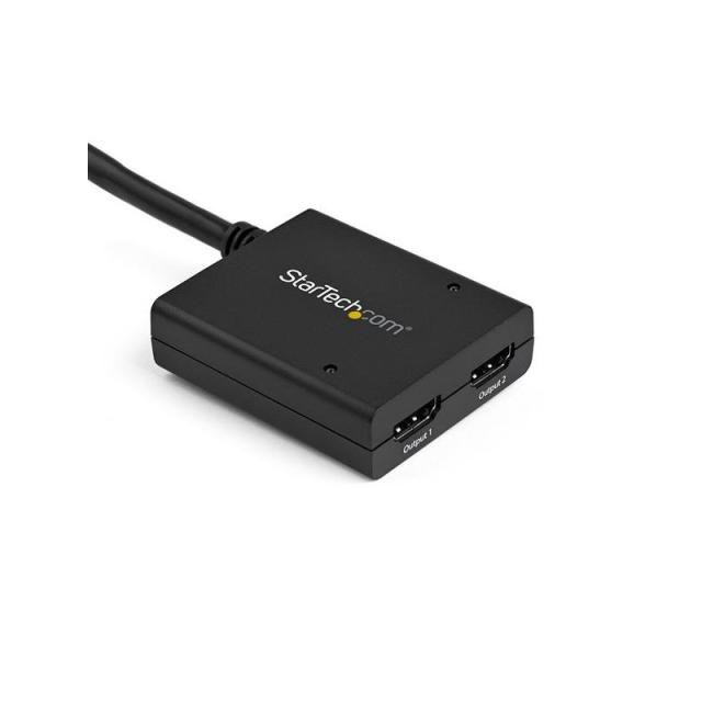 StarTech.com - Multiplicador de Vídeo HDMI de 2 Puertos - Splitter HDMI 4k 30Hz de 2x1 Alimentado por USB