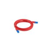 Lanberg - PCF6A-10CC cable de red Rojo 1,5 m Cat6a S/FTP (S-STP)