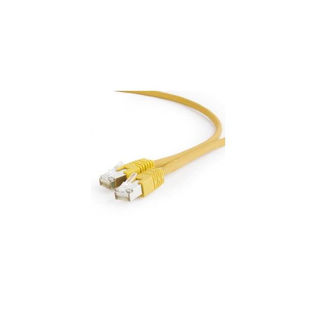 Gembird - PP6A-LSZHCU-Y-1.5M cable de red Amarillo 1,5 m Cat6a S/FTP (S-STP)