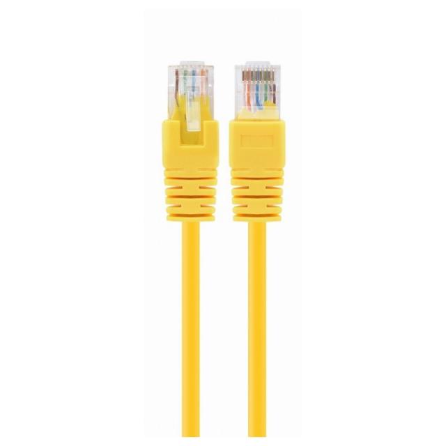 Gembird - PP6U-0.25M/Y cable de red Amarillo 0,25 m Cat6 U/UTP (UTP)