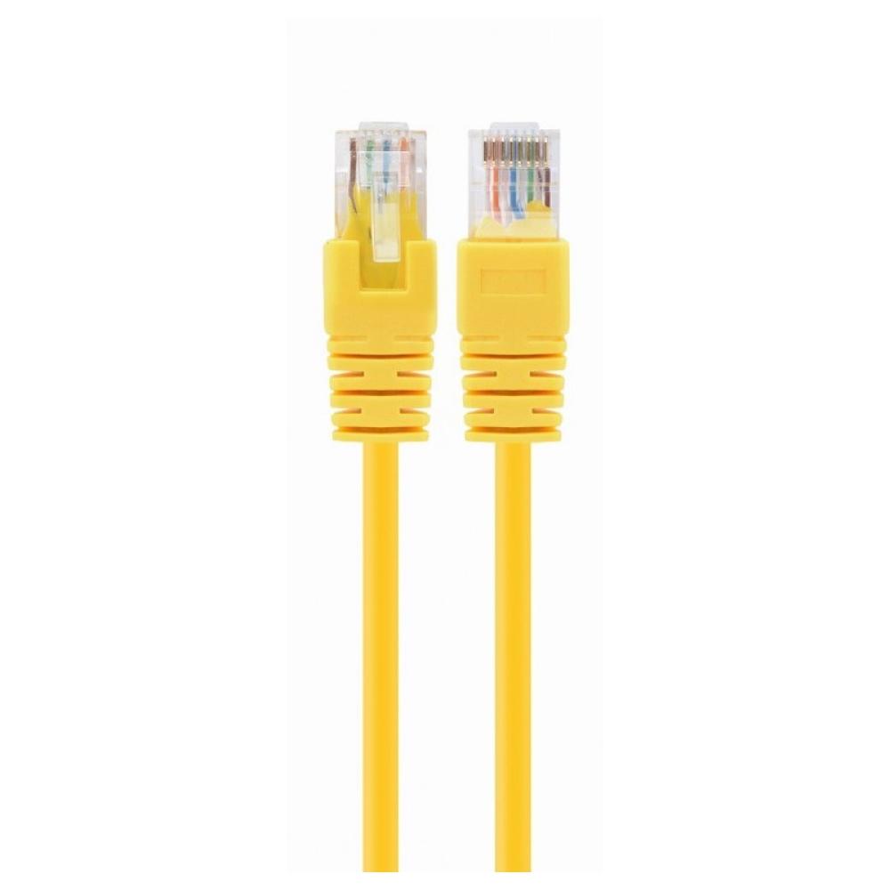 Gembird - PP6U-0.25M/Y cable de red Amarillo 0,25 m Cat6 U/UTP (UTP)