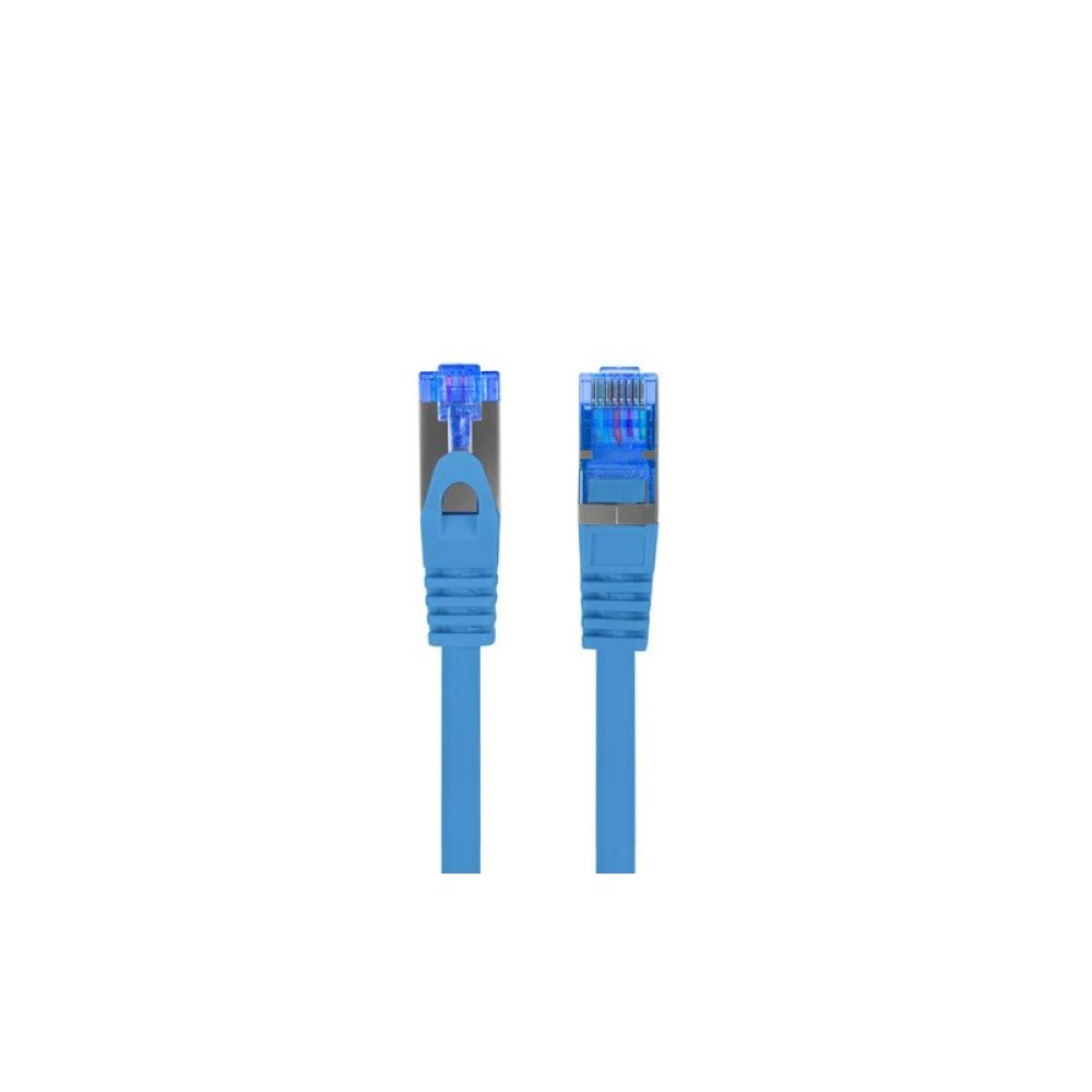 Lanberg - PCF6A-10CC cable de red Azul 0,25 m Cat6a S/FTP (S-STP)