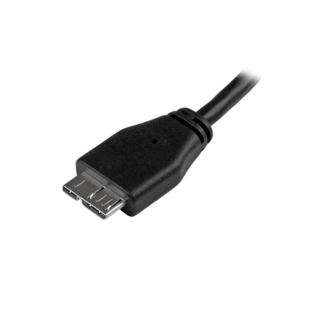 StarTech.com - Cable micro USB 3.0 delgado de 15cm