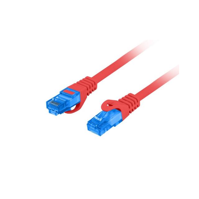 Lanberg - PCF6A-10CC cable de red Rojo 1 m Cat6a S/FTP (S-STP)