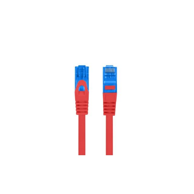 Lanberg - PCF6A-10CC cable de red Rojo 3 m Cat6a S/FTP (S-STP)