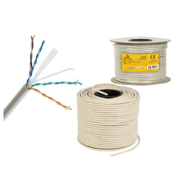 Gembird - UPC-6004SE-SOL/100 cable de red Gris 100 m Cat6