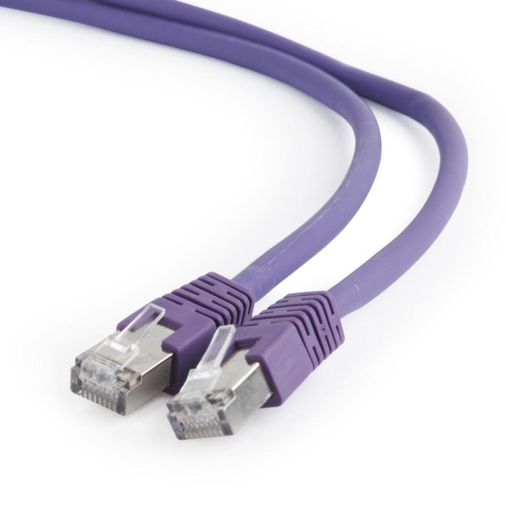 Gembird - PP6A-LSZHCU-V-1M cable de red Violeta Cat6a S/FTP (S-STP)