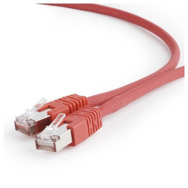 Gembird - PP6A-LSZHCU-R-0.5M cable de red Rojo 0,5 m Cat6a S/FTP (S-STP)