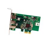 StarTech.com - Adaptador Tarjeta FireWire PCI-Express Bajo Perfil de 2 Puertos F/W 800 y 1 Puerto F/W 400