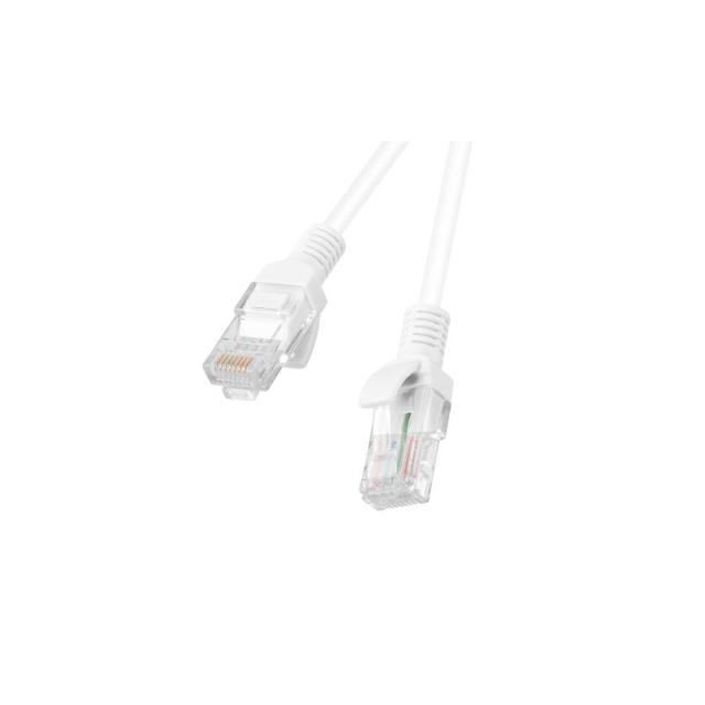 Lanberg - PCU5-10CC-0100-W cable de red Blanco 1 m Cat5e U/UTP (UTP)
