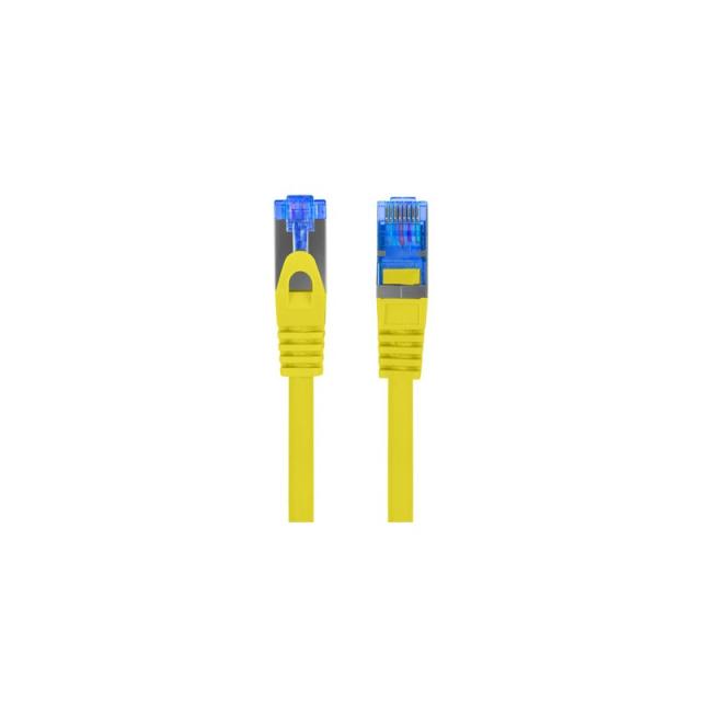 Lanberg - PCF6A-10CC cable de red Amarillo 0,25 m Cat6a S/FTP (S-STP)