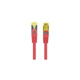 Lanberg - PCF6A-10CU-0025-R cable de red Rojo 0,25 m Cat6a S/FTP (S-STP)