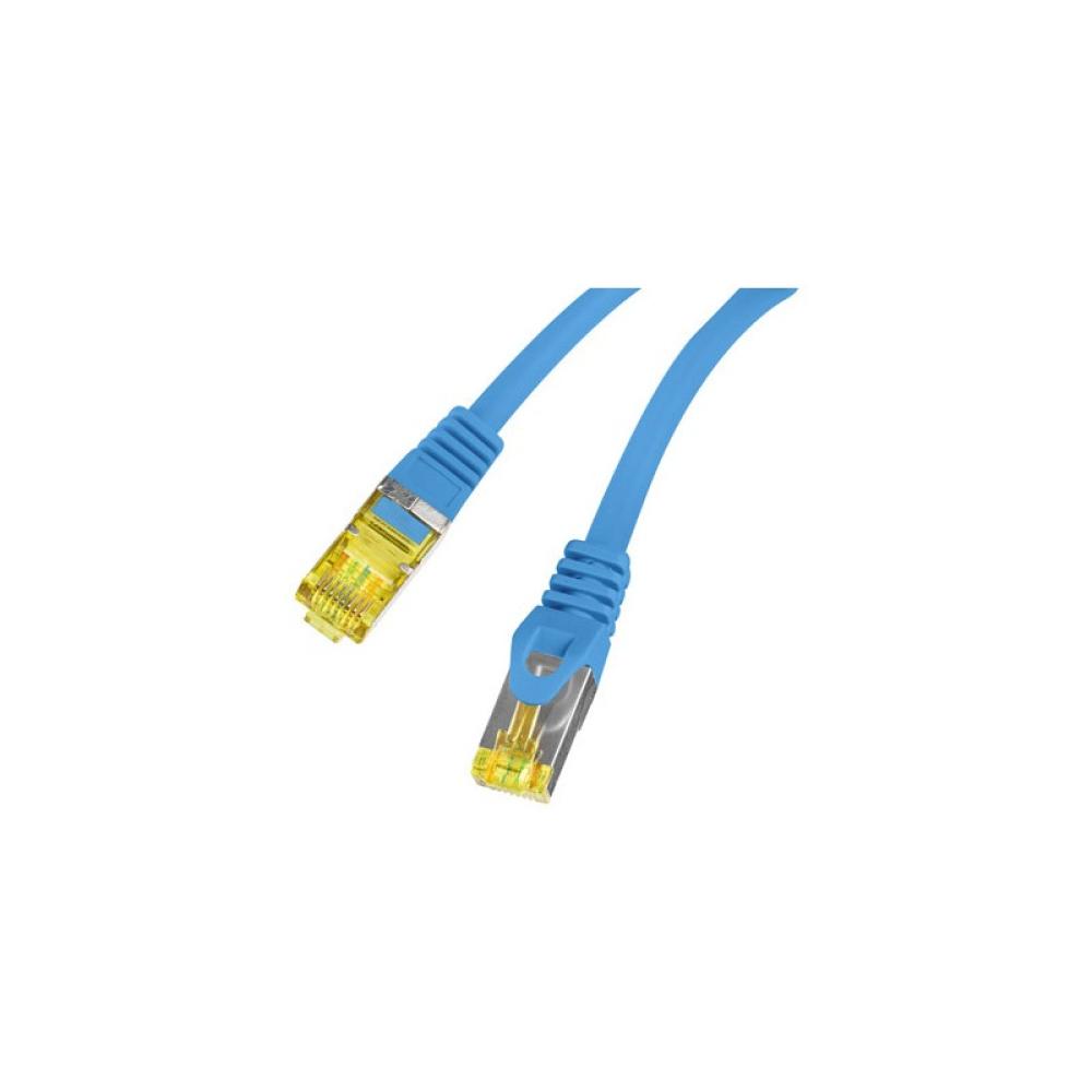 Lanberg - PCF6A-10CU-0100-B cable de red Azul 1 m Cat6a S/FTP (S-STP)