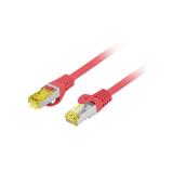 Lanberg - PCF6A-10CU-0150-R cable de red Rojo 1,5 m Cat6a S/FTP (S-STP)