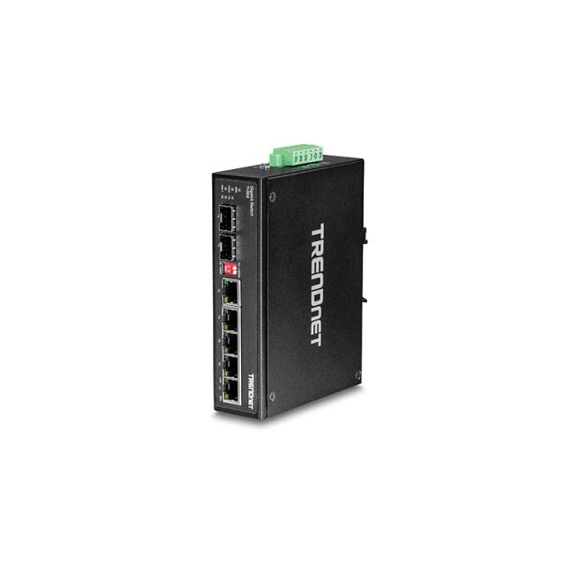 Trendnet - TI-G62 switch No administrado L2 Gigabit Ethernet (10/100/1000) Negro