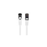 Lanberg - PCF8-10CU-0100-W cable de red Blanco 1 m Cat8.1 S/FTP (S-STP)