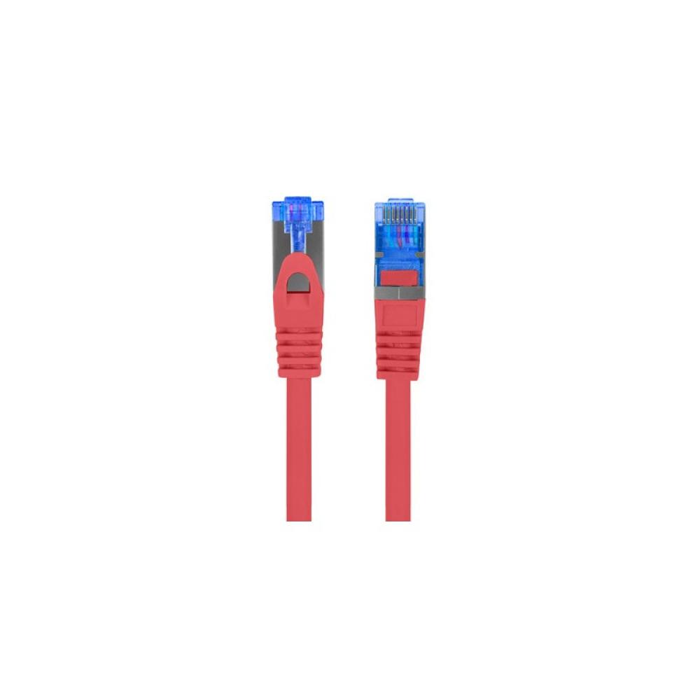 Lanberg - PCF6A-10CC cable de red Rojo 0,5 m Cat6a S/FTP (S-STP)