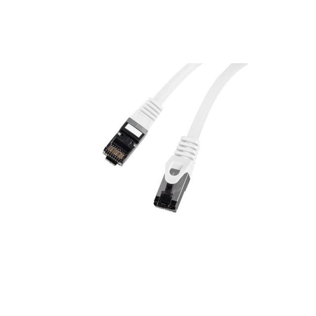 Lanberg - PCF8-10CU-0050-W cable de red Blanco 0,5 m Cat8.1 S/FTP (S-STP)