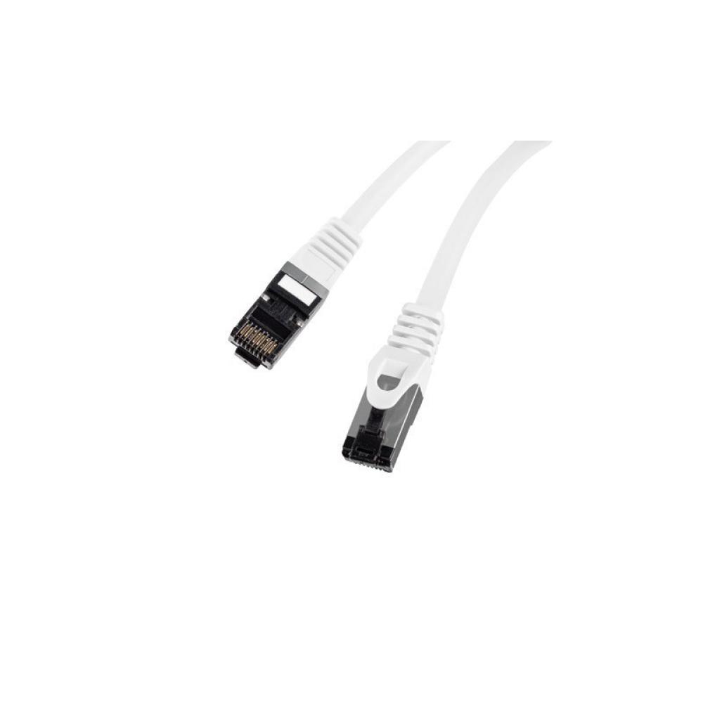 Lanberg - PCF8-10CU-0050-W cable de red Blanco 0,5 m Cat8.1 S/FTP (S-STP)