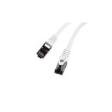 Lanberg - PCF8-10CU-0050-W cable de red Blanco 0,5 m Cat8.1 S/FTP (S-STP)