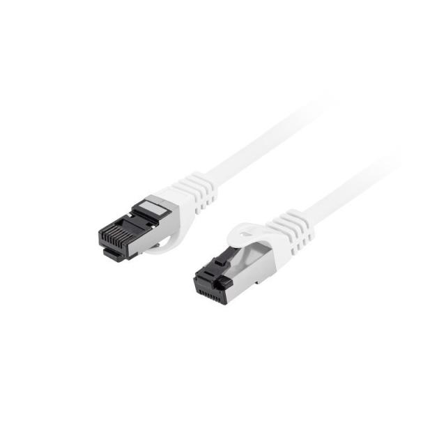 Lanberg - PCF8-10CU-0050-W cable de red Blanco 0,5 m Cat8.1 S/FTP (S-STP)