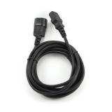 Gembird - PC-189-VDE-3M cable de transmisión Negro C14 acoplador