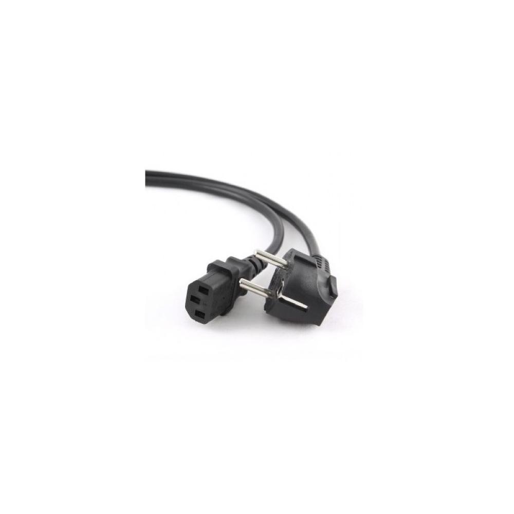 Gembird - PC-186-VDE-10M cable de transmisión Negro CEE7/4 C14 acoplador