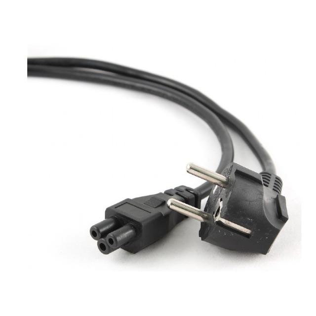 Gembird - PC-186-ML12-0.5M cable de transmisión Negro 0,5 m CEE 7/7 C5 acoplador