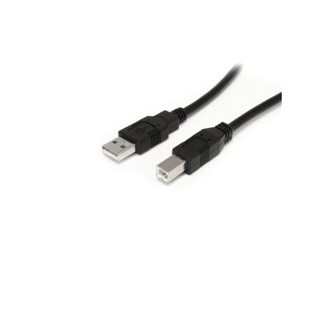 StarTech.com - Cable USB Activo de 10m para Impresora - 1x USB A Macho - 1x USB B Macho - Adaptador Negro