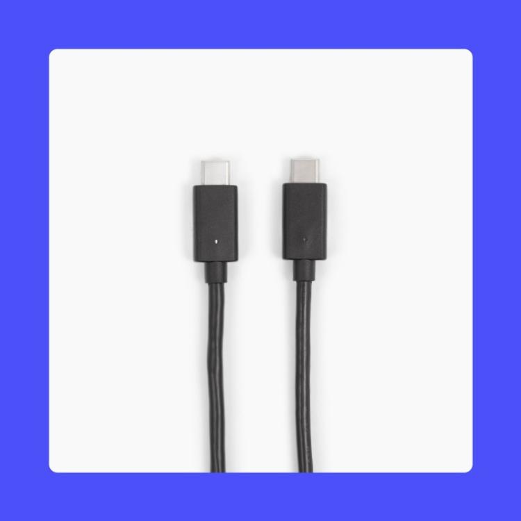 Owl Labs - USB C Male to USB C Male Cable for Meeting Owl 3 (16 Feet / 4.87M) cable USB 4,87 m Negro
