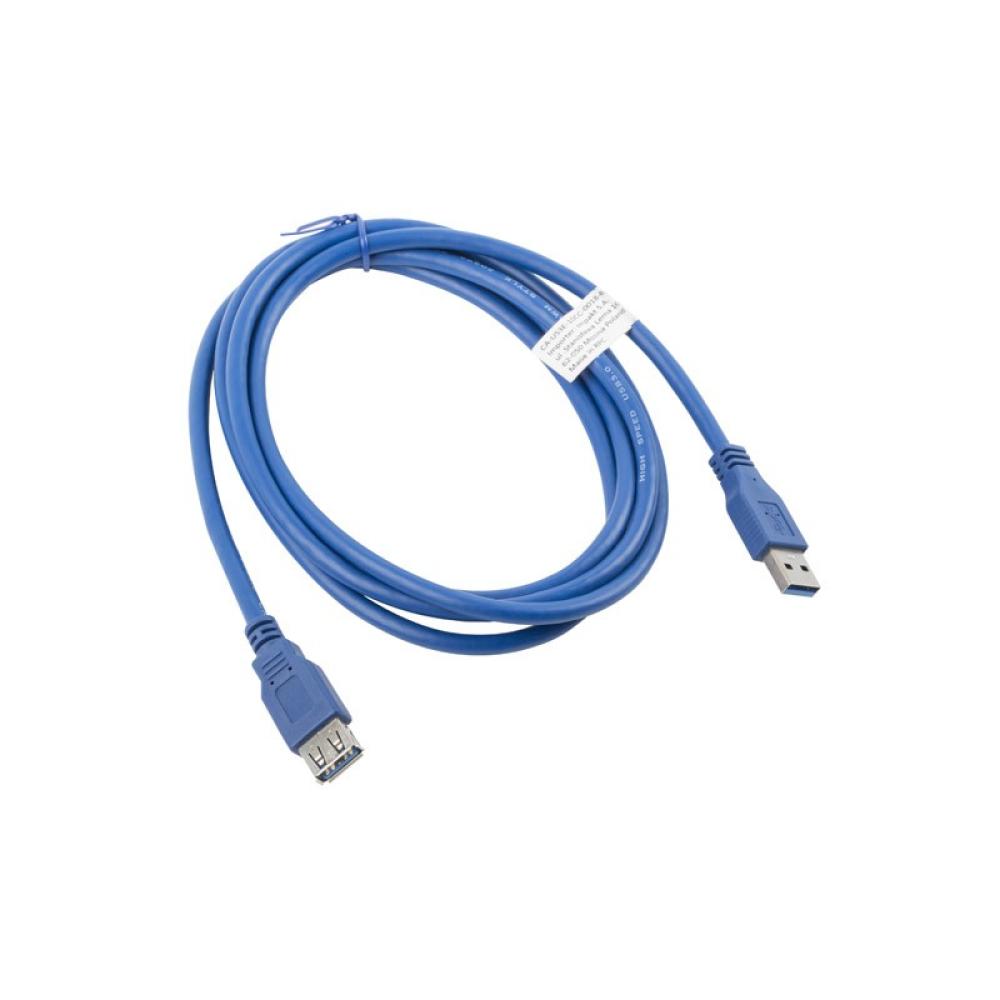 Lanberg - CA-US3E-10CC-0018-B cable USB 1,8 m USB A Azul