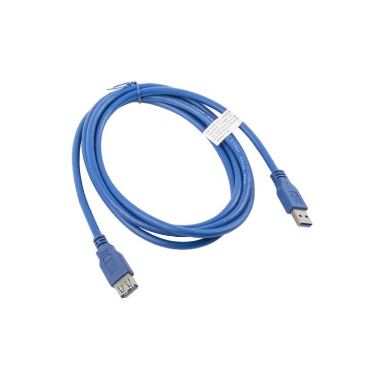 Lanberg - CA-US3E-10CC-0018-B cable USB 1,8 m USB A Azul