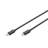 Digitus - Cable de conexión USB-C, USB-C - USB-C - AK-300138-018-S