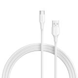 Vention - Cable USB 2.0 3A CTHWF/ USB Tipo-C Macho - USB Macho/ 1m/ Blanco