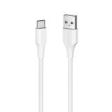 Vention - Cable USB 2.0 3A CTHWF/ USB Tipo-C Macho - USB Macho/ 1m/ Blanco