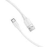 Vention - Cable USB 2.0 3A CTHWF/ USB Tipo-C Macho - USB Macho/ 1m/ Blanco