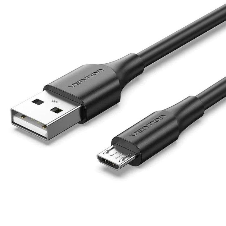 Vention - Cable USB 2.0 CTIBG/ USB Macho - MicroUSB Macho/ 1.5m/ Negro