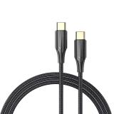 Vention - Cable USB 2.0 Tipo-C 3A TAUBF/ USB Tipo-C Macho - USB Tipo-C Macho/ 1m/ Negro
